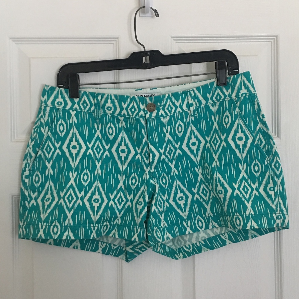 Old Navy Pattern Shorts| Sz 6| Super Cute!